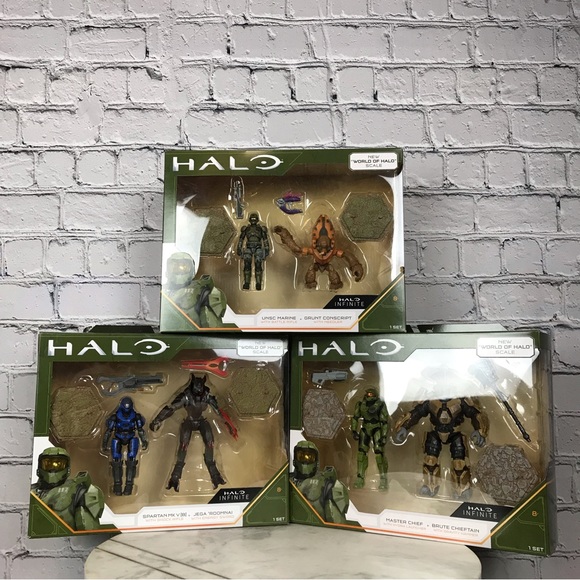 World Of Halo Infinite United Nations Space Command Action Figure Toy Collection - Picture 1 of 8